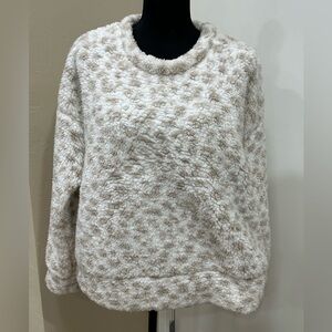 TS fleece sweater- size large